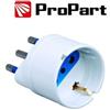 ProPart Adattatore schuko spina16A polybag ProPart PES1007-WP