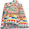emmevi Telo Arredo Granfoulard Cotone Maiolica Vintage Copridivano Copri Tutto Letto Multiuso 170X280 Cm