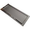 Fhuller Made in Italy Vaschetta Raccogligocce in Acciaio Inox 114 cm per Scolapiatti da Incasso per Mobile Pensile cm.120