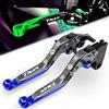 Aveko Per T-MAX 500 530,TMAX530 SX/DX,TMAX 560/DX/ABS,TMAX 560 MAX TECH,TMAX 560 TECH MAX ABS,Accessori Moto CNC Regolabile Allungabile Pieghevole Freno Frizione Leve (blu)