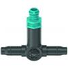 GARDENA gocciolatore in linea 2 lt/h per tubo da 3/16 per microirrigazione 2 lt./h. conf. pz.10 in blister (1343-26)