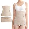 HoaaiGo 3 in 1 Cintura Fascia Addominale Donna, 4-Patch Cintura Vita Schiena Addome Traspirante Regolabile con Cintura Pelvica, Controllo Pancia Shapewear L XL, Supporto Gravidanza e Post Parto Elastica (XL)