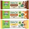 EnerZona Snack Balance Variety Pack ● 30 Barrette da 25g/33g ● 10 Cioccolato al Latte + 10 Caramello Salato + 10 Cookie