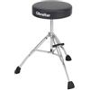 Gibraltar Sgabello per batteria Gibraltar, Sgabello per batteria Compact Performance (sedile rotondo, diametro: 33 cm, altezza fissa: 53 cm, sedile in vinile, chiusura a memoria, piedini in gomma 'Super Foot')