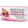 Farmaderbe Mucolid Bronc Immuno Gola Gusto Arancia 24 Caramelle