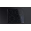 Kuppersbusch Piano cottura elettrico KE 6130.1 SE in vetroceramica nero con cornice Look acciaio da 60 cm