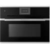 Kuppersbusch Forno microonde compatto da incasso CBM 6550.0 S finitura nero da 60 cm - Senza Designkit