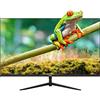 Nilox NXM32FHD02 Monitor 32 Pollici Full HD, Monitor da Computer Frameless con Frequenza 75Hz e Tempo di Risposta 1ms, Display IPS, Schermo PC con HDMI-VGA-DP e Supporto VESA75