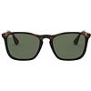 Ray-Ban 4187, Occhiali da Sole Uomo, Marrone (Gunmetal Green Classic), 54