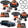 Hertz Kit 8 Casse Altoparlanti Hertz DSK165.3 Anteriori Posteriori Peugeot 508 2 II SW