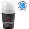 Vichy Homme Deodorante Uomo Roll On Pelle Sensibile 48h 50 Ml