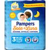 Pampers Sole & Luna Midi 20 Pannolini 4-9 Kg Taglia 3