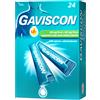 Gaviscon 24 Bustine Monodose 500 Mg + 267 Mg/ 10 Ml Aroma Menta