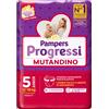 Pampers Progressi Mutandino Taglia 5 Junior 12-18 Kg 17 Pannolini