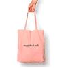 Nuggela & Sule Tote Bag Rosa Pompelmo Borsa Riutilizzabile