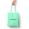 Nuggela & Sule Tote Bag Verde Menta Borsa Riutilizzabile