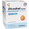 Dicofarm Dicodral Liquido 4 x 200 Ml Gusto Arancia