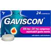 Gaviscon 500 Mg + 267 Mg 24 Compresse Masticabili Gusto Menta