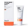 Faced Cc Cream Spf 20 Crema Correttrice Del Colore Caramel Instant Bright 40 Ml