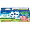 Mellin Omogeneizzato Di Maiale Con Verdure 2 Vasetti 80 g