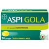 Aspirina Aspi Gola Antinfiammatorio Mal Di Gola 24 Caramelle Miele-limone