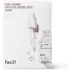 Faced Maschera Pure Plump Ha4 Acido Ialuronico 5 Pezzi
