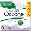 Lines Cotone Bio Ultra Con Ali 12 Pezzi