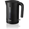 cloer CLOER-4110 Bollitore Elettrico, 2200 W, indicatore Grande del Livello dell'Acqua, Protezione Contro Il surriscaldamento e Il Funzionamento a Secco, 1,7 Litri, Nero, 2000 W, 1.7 Litri