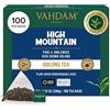 VAHDAM, Tè Oolong dall'Himalaya (100 Bustine di Tè) - 100% naturale, disintossicante e snellente, perfetto per perdere peso | Tè Oolong a Foglia Lunga in Bustine Piramidali | Dall'India