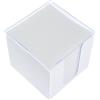 Kangaro Cassetta per appunti, 9,5 x 9,5 x 9,5 cm, 700 fogli, bianco
