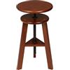 MEEDEN Sgabello da Disegno in Legno con Altezza Regolabile,Artisti Sgabello,Sgabello da Studio Ufficio,Fino a 220 Libbre,Legno di Faggio Tedesco,Perfetto per Studio di Artisti,Uso domestico,Cucina,Bar