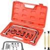 LQGTQO 12 Pezzi Compressore Molle della Valvola Kit, Compressore Molla Valvola con Parti di Macinazione della Valvola, Compressore Auto Accessori, Kit Attrezzi Moto, per Moto Furgoni Auto
