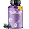 VIVACAPS Drenante gambe gonfie con diosmina esperidina alto dosaggio, Integratore alimentare per circolazione gambe, ideale per Gonfiore, cellulite e ritenzione idrica gambe - 120Cps