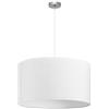 Levitantes Ciondolo Dori 3xe27 nichel/bianco Regx60x60 cm senza diffusore