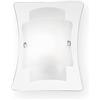 Ideal Lux Triplo AP1 Lampada, Trasparente