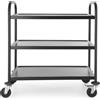Hendi Carello Portavivande Nero 905x585x(h)945mm 811320