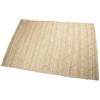 DRW Tappeto di iuta con rombi in naturale 170x120x1 cm