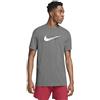 Nike Dri-Fit, T-Shirt Uomo, Dk Grey Heather, XL