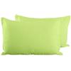 Tata Home Coppia Federe con 3 Bottoni 100% Cotone Misura cm 50x80 Colore Verde Exotic