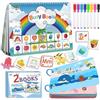 KUOL-KIDS Montessori Libro Occupato Interattivo Quiet Book Giochi Bambini Libri Bambina Attacca e Stacca Bambino Regalo Bimbo Educativi Pannello Sensoriale Autismo Sensoriali Femmina 2 3 4 5 6 Anni