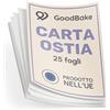 GoodBake Carta ostia GoodBake, 25 fogli, formato A4, carta commestibile per stampa e pittura, decorazioni per torte e torte fotografiche, vegana e senza glutine
