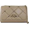 Love Moschino BORSA A SPALLA Donna, Crema, Taglia unica