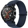 SITAFU Cinturino per Huawei Watch GT 2/GT 3 46mm,22MM Nylon Elastico Intrecciato Regolabile Cinturini di Ricambio Compatibile con Huawei Watch GT 46MM/GT2 Classic/GT2 Pro 46mm/Watch GT 2e/GT Sport