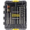 Stanley - FatMax STA88562-XJ Set di 9 punte per trapano STANLEY® FATMAX® SDS Plus
