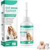 TUKNN Gocce per Acari dell Orecchio,Pulisci Orecchie Cane e Gatto,Gocce D'acari,Detergente per Orecchie per Cane,Dog Ear Cleaner,Stop Prurito Rimuovere Earwax,Pulisce,Deodora,Elimina Gli Odori,60 ml
