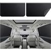 ZATOOTO Parasole Auto Magnetico Finestrino, 100 x 54 cm, 2 Pezzi | Protezione Privacy, Oscurante Per Finestrini Auto, Universale, Anti-Uv, Isolamento Termico, Montaggio Interno, Salvaspazio