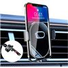 Adunsiaoto Supporto per Telefono Da Auto, Supporto Telefono Cellulare Auto Con Presa D'aria a Rotazione a 360°, Universale Porta Cellulare per Cruscotto Parabrezza E Presa D'aria Automobiles