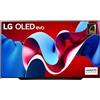 LG OLED evo 83'', Serie C4 2024, OLED83C44LA, Smart TV 4K, Processore α9 Gen7, Brightness Booster, 40W, Dolby Vision, 4 HDMI 2.1 4K@144Hz, GSync, VRR, Alexa, ThinQ AI, webOS 24, Umber Brown