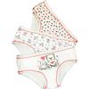 JADEA Slip Bimba, Offerta 3 E 6 Pezzi, Slip Bambina in Cotone BIELASTICO Top Premium (330 6 Pezzi, 11-12 Anni)