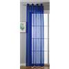Gardinenbox Tenda trasparente con occhielli Uni, 175 x 140 cm (altezza x larghezza), colore blu reale, tenda con occhielli per soggiorno, soggiorno, 20332-cn